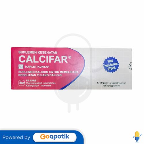 CALCIFAR BOX ISI 100 KAPLET