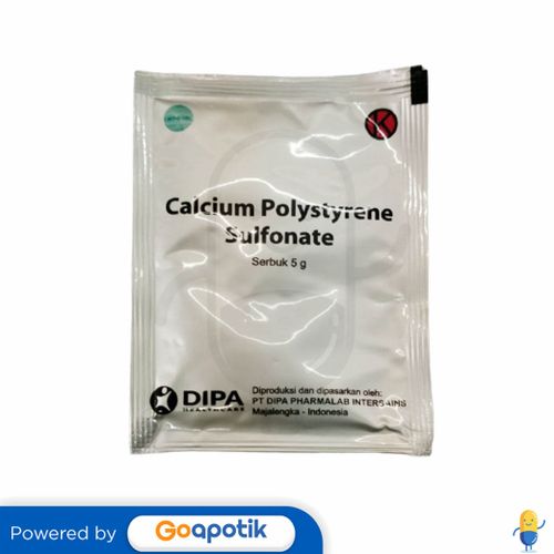 CALCIUM POLYSTYRENE SULFONATE DIPA 5 GRAM SACHET