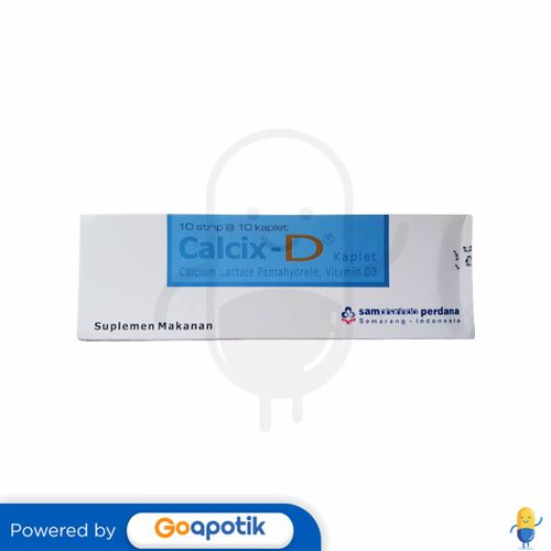 CALCIX-D BOX ISI 100 KAPLET