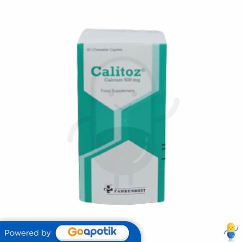 CALITOZ 500 MG BOTOL 60 KAPLET