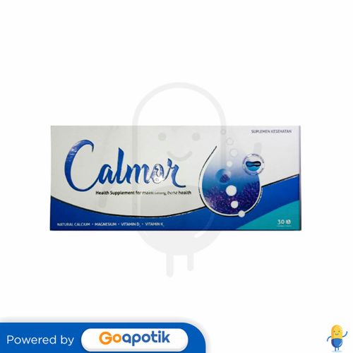 CALMOR BOX ISI 30 TABLET KUNYAH