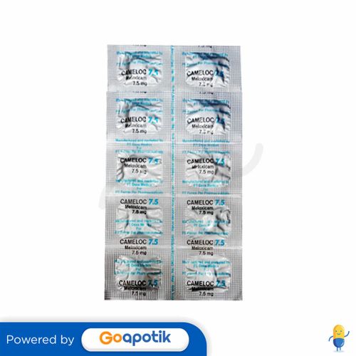 CAMELOC 7,5 MG STRIP 10 TABLET