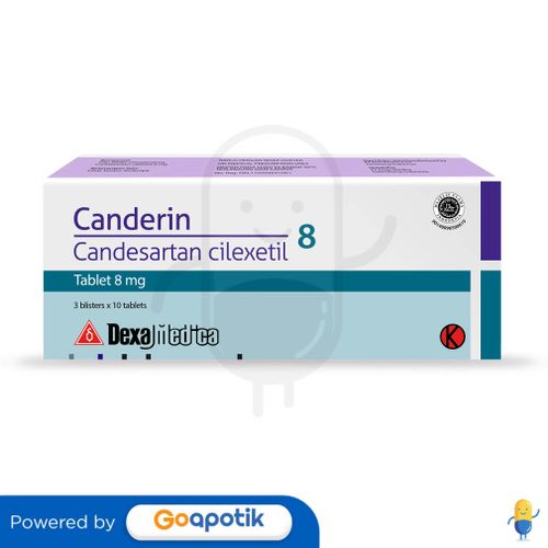 CANDERIN 8 MG BOX 30 TABLET