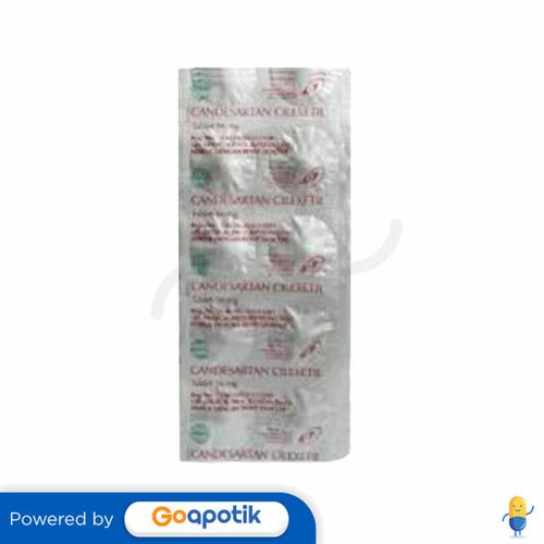 CANDESARTAN NOVELL 16 MG STRIP 10 TABLET