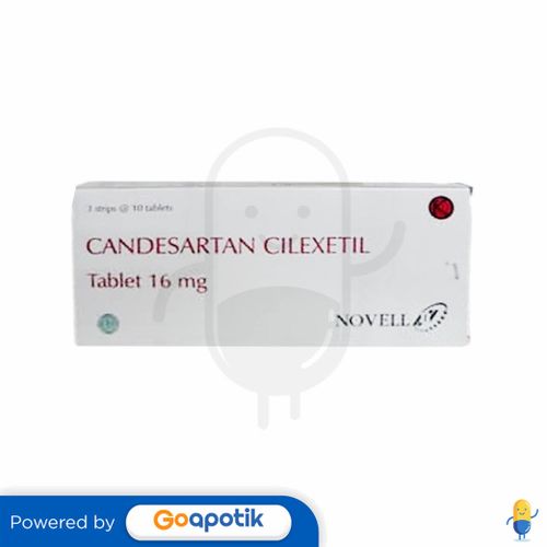 CANDESARTAN NOVELL 16 MG BOX 30 TABLET