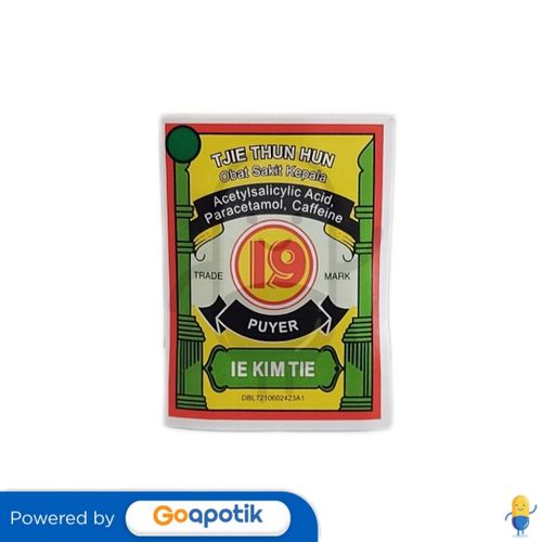 CAP 19 TJIE THUN HUN IE KIM TIE PUYER SACHET