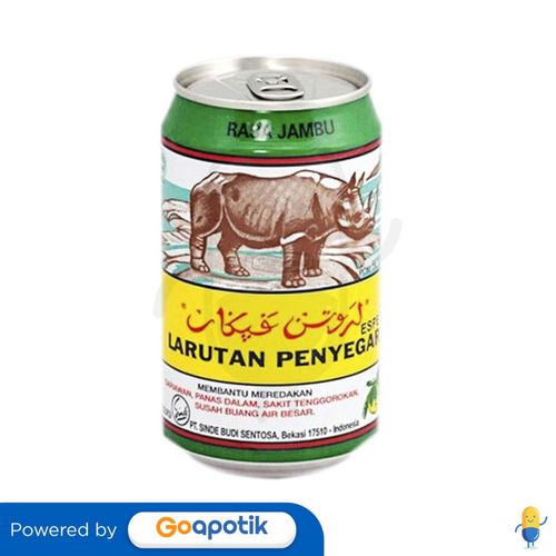 CAP BADAK LARUTAN PENYEGAR RASA JAMBU 320 ML KALENG