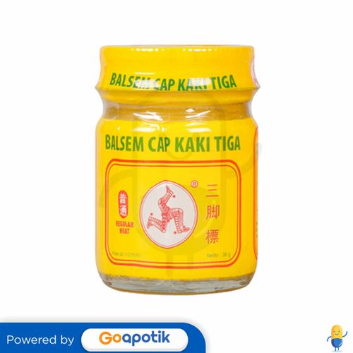 CAP KAKI TIGA BALSEM KUNING 36 GRAM