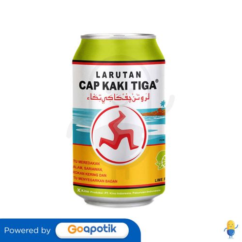 CAP KAKI TIGA LARUTAN PENYEGAR JERUK NIPIS 320 ML BOTOL