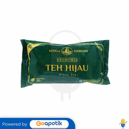 CAP KEPALA DJENGGOT TEH HIJAU 50 GRAM