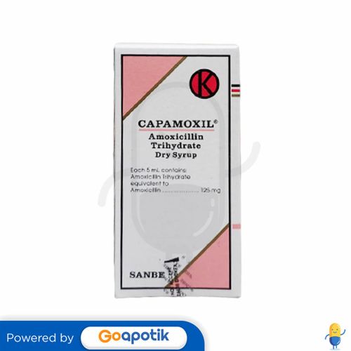 CAPAMOXIL 125 MG/5 ML DRY SYRUP 60 ML