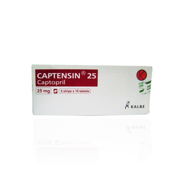 captensin-25-mg-tablet-box