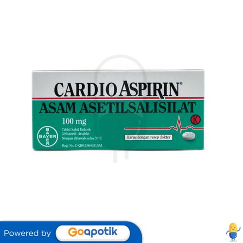 CARDIO ASPIRIN BOX 30 TABLET