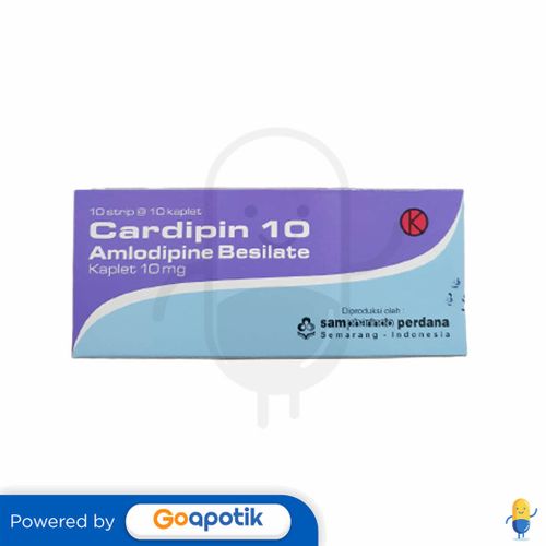 CARDIPIN 10 MG BOX 100 TABLET