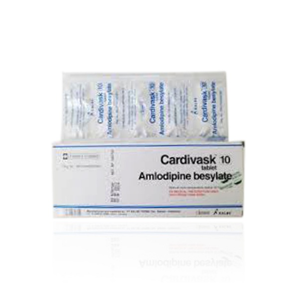 cardivask-10-mg-tablet-box