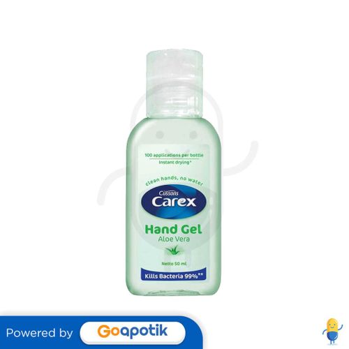 CAREX ALOE VERA HAND GEL 50 ML