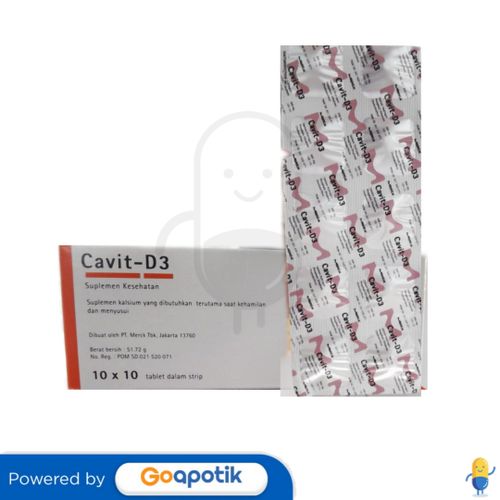 CAVIT-D3 STRIP 10 TABLET