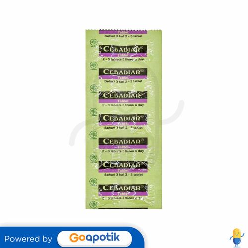 CEBADIAR STRIP ISI 10 TABLET