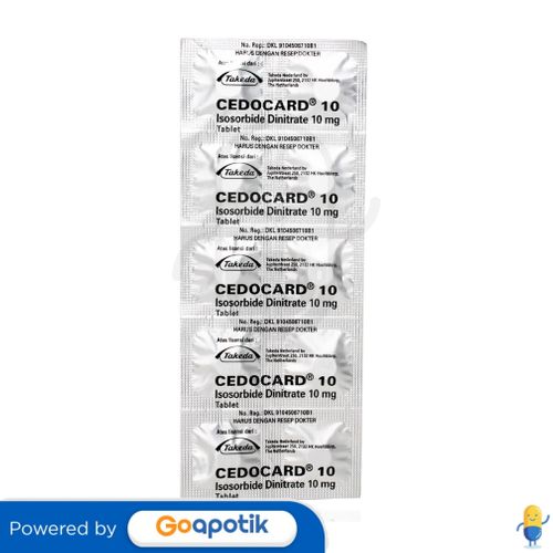 CEDOCARD 10 MG TABLET