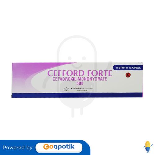 CEFFORD FORTE 500 MG BOX 100 KAPSUL