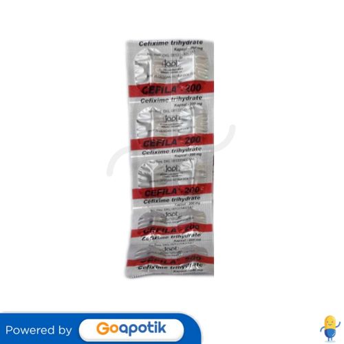 CEFILA 100 MG STRIP 10 KAPSUL