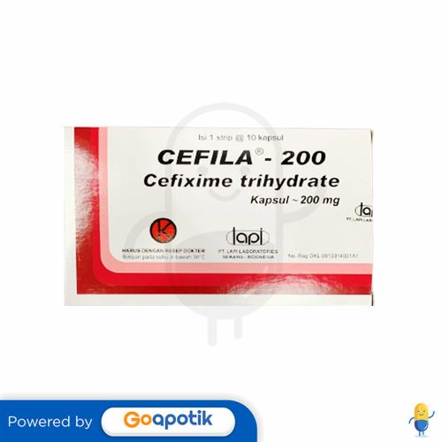 CEFILA 200 MG BOX 10 KAPSUL