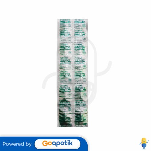 CEFIXIME OGB BETA 200 MG KAPLET