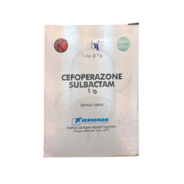 CEFOPERAZONE SULBACTAM BERNOFARM 1 GRAM INJEKSI VIAL