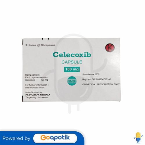 CELECOXIB PRATAPA 100 MG BOX 30 KAPSUL