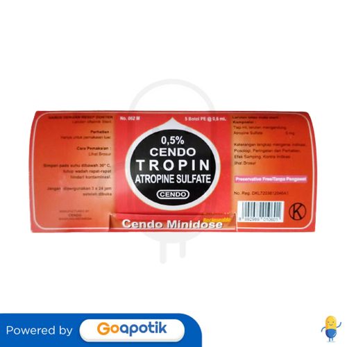 CENDO TROPIN 0.5% TETES MATA BOX 5 X 0.6 ML MINIDOSE