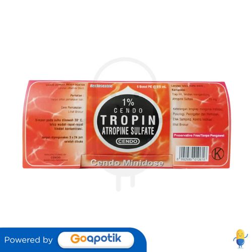 CENDO TROPIN 1% TETES MATA BOX 5 X 0.6 ML MINIDOSE