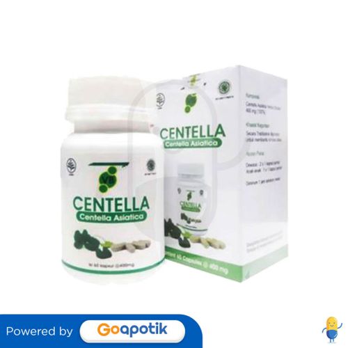 CENTELLA BOTOL ISI 60 KAPSUL