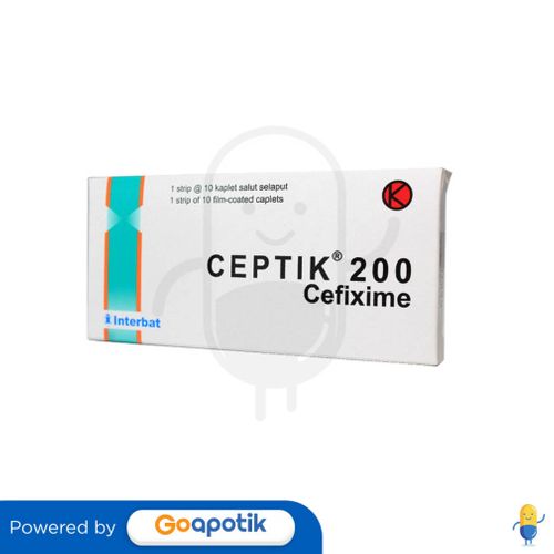 CEPTIK 200 MG BOX 10 KAPSUL