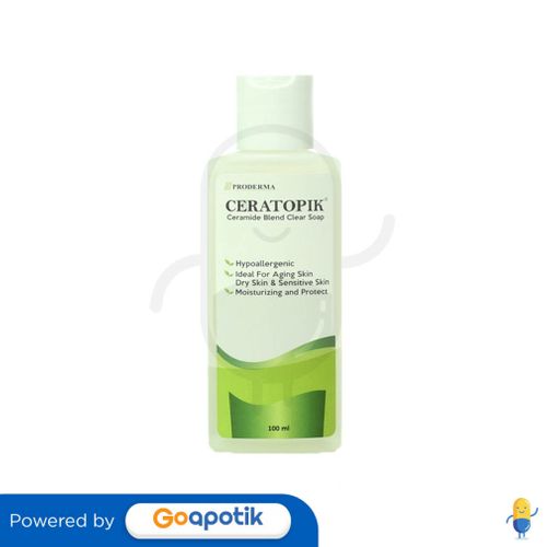CERATOPIK CERAMIDE BLEND CLEAR SOAP LIQUID 100 ML