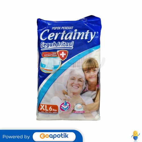 CERTAINTY POPOK PEREKAT DEWASA XL 6