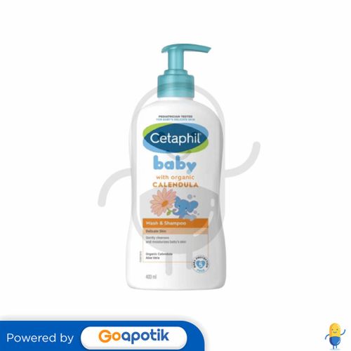 CETAPHIL BABY GENTLE WASH AND SHAMPOO WITH CALENDULA 400 ML BOTOL