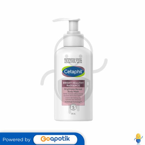 CETAPHIL BRIGHT HEALTHY RADIANCE BRIGHTNESS REVEAL BODY WASH 245 ML