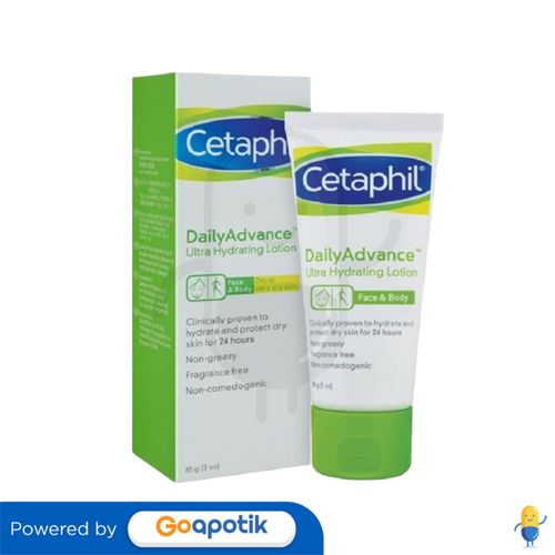 CETAPHIL DAILY ADVANCE ULTRA HYDRATING LOTION 85 GRAM TUBE