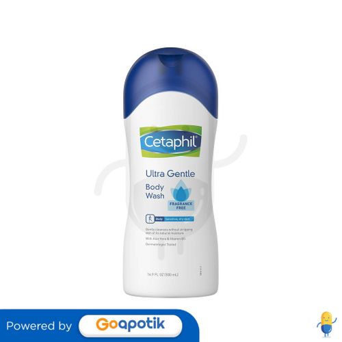 Cetaphil Ultra Gentle Body Wash Ml Botol Kegunaan Efek Samping Dosis Dan Aturan Pakai