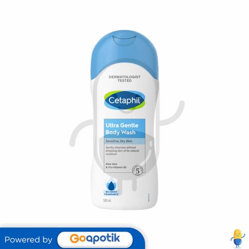 CETAPHIL ULTRA GENTLE BODY WASH 500 ML BOTOL