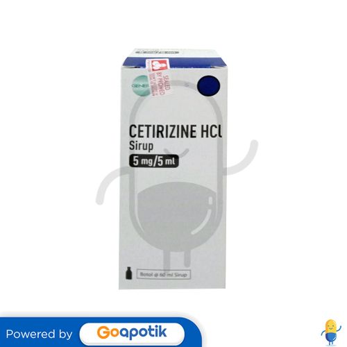 CETIRIZINE HCL PROMED 5 MG/5 ML SYRUP 60 ML