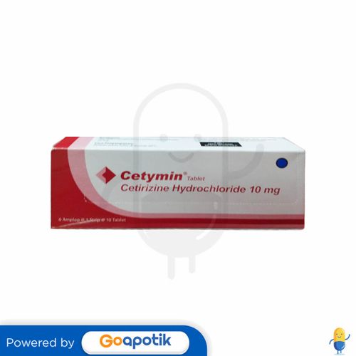 CETYMIN 10 MG BOX 60 TABLET