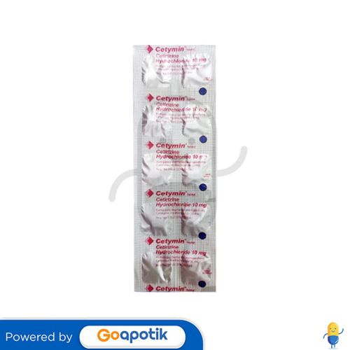 CETYMIN 10 MG STRIP 10 TABLET