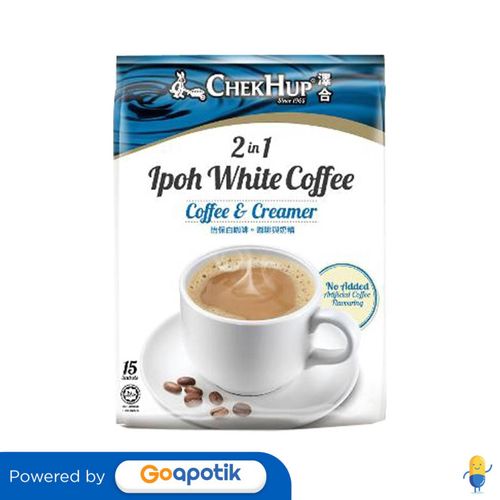 CHEK HUP WHITE COFFEE 2 IN 1 30 GRAM PACK 15 SACHET