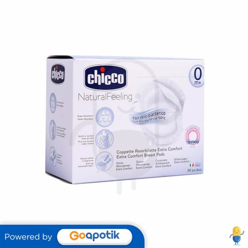 CHICCO BREAST PADS EXTRA COMFORT BOX 60 PCS