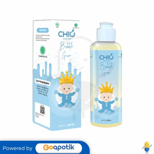 CHIO TELON OIL BUBBLE GUM 100 ML BOTOL