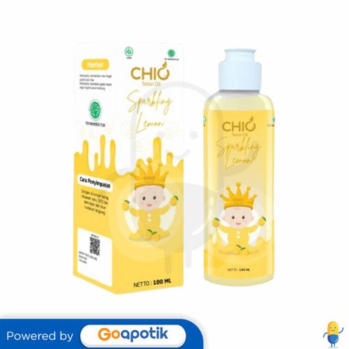 CHIO TELON OIL SPARKLING LEMON 100 ML BOTOL