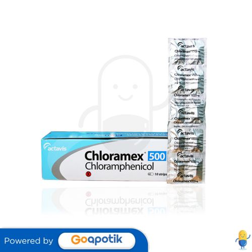 CHLORAMEX 500 MG KAPSUL BOX