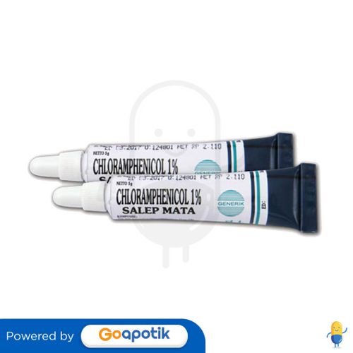 CHLORAMPHENICOL ERELA 1% SALEP MATA TUBE 5 GRAM