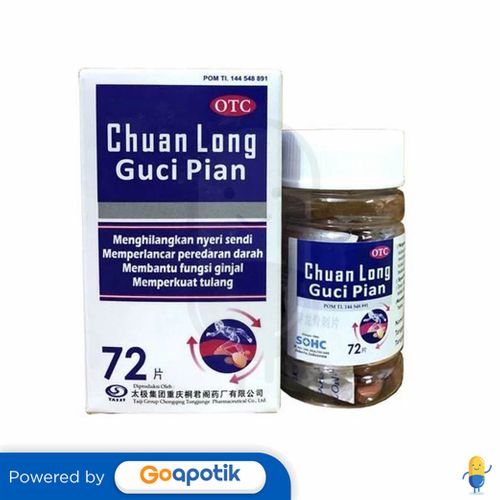 CHUAN LONG GU CI PIAN BOTOL 72 TABLET